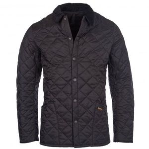 Barbour Liddesdale Quilted Jacket in Navy, Size L